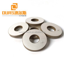 38x15x5MM Cheap &good quality Manufacture Ring Piezoelectric wafer ceramic ultrasonic transducer